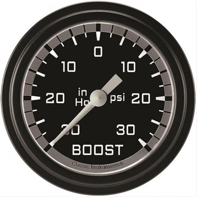 2-1/16 VACUUM/BOOST GAUGE, 30INHG-30PSI, CAN