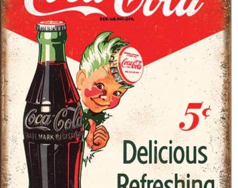 Tin Sign, COKE - Sprite Boy 5 Cents