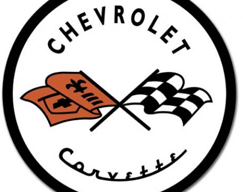 Tin Sign, Corvette '53 Logo