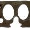 CA 1971-1976 Chevrolet Corvette Dash Pad Lower LH