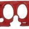 CA 1974-1976 Chevrolet Corvette Dash Pad Lower LH with Air Conditioner