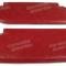 CA 1976 Chevrolet Corvette Sunvisors