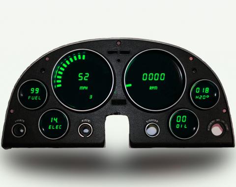 Intellitronix 1963-1967 Corvette LED Digital Gauge Panel DP2000