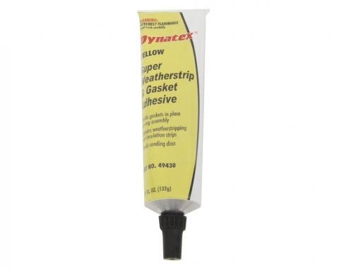 Dynatex Super Weatherstrip Adhesive, Yellow