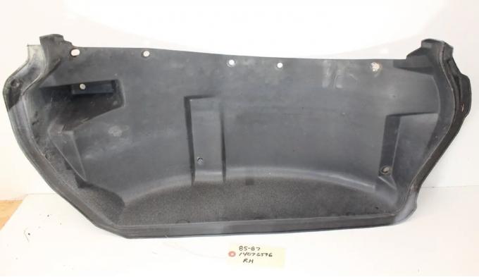 Corvette Wheelhouse Panel / Fender Skirt, Right Upper, USED 1985-1987