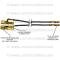 Lectric Limited 1969 Chevrolet Corvette Windshield Washer Pump Feed Wires VWH6900