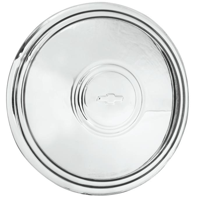 Coker Tire Chevrolet Bowtie Police Cap For Smoothie Stainless 7.5 inch Back I.D. 1001-S