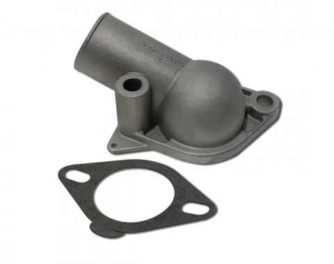 Corvette Thermostat Housing, Aluminum, 1966-1973