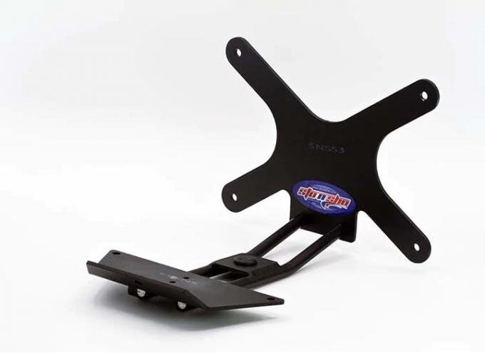 Corvette Sto N Sho Quick Release Front License Bracket, 1997-2004