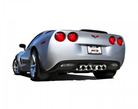 Borla Exhaust System Sport S-Type Series, With Quad Round Tips| 11766 Corvette 2009-2013