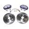 Corvette C4 Brake Upgrade Kit, C5 Rotors & Front Brake Calipers, 1988-1996