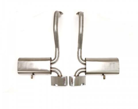 Corvette B&B Triflo Exhaust System, Route 66 Speedway Tips, 1997-2004