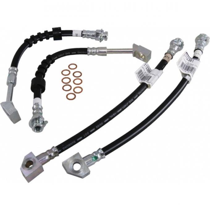 Corvette Brake Hose Set, 1988-1992