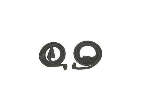 Corvette Door Weatherstrip, Adhesive Back, Coupe Only, 1969-1977