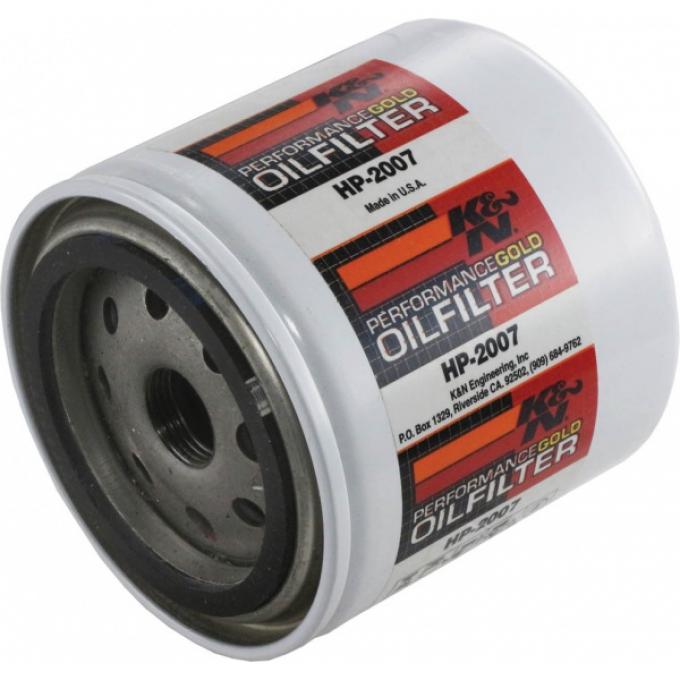 K&N Oil Filter, ZR1, Performance Gold| HP-2007 Corvette 1990-1995