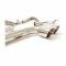 Corvette B&B Exhaust System, C5 Bullet Twin 4" Tips, 1997-2004