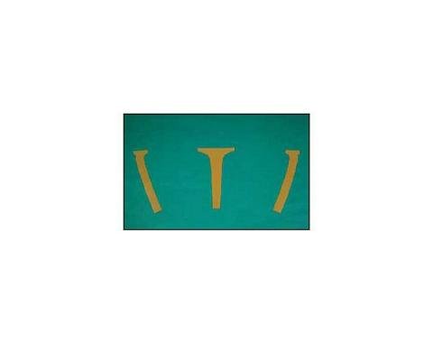 CA 1963 Chevrolet Corvette Rear Window Vinyl Coupe 3 Piece