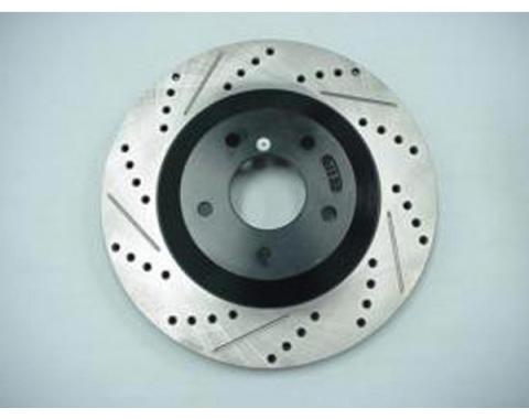 Stoptech Corvette Brake Rotor, Right, Rear, High Performance, 1988-1996