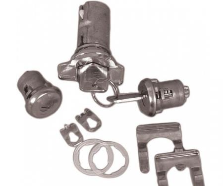 Corvette Ignition & Door Lock Set, With Key, 1979-1982