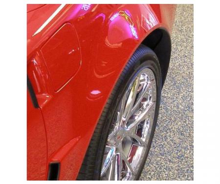 Corvette Paint Protectors, Rear Quarter Panel Flare, Z06/ZR1/Grand Sport, Cleartastic, 2006-2013