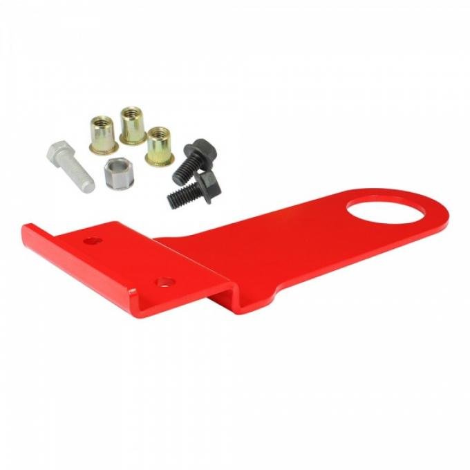 Corvette aFe Control PFADT Series Front Tow Hook, Red, 2005-2013