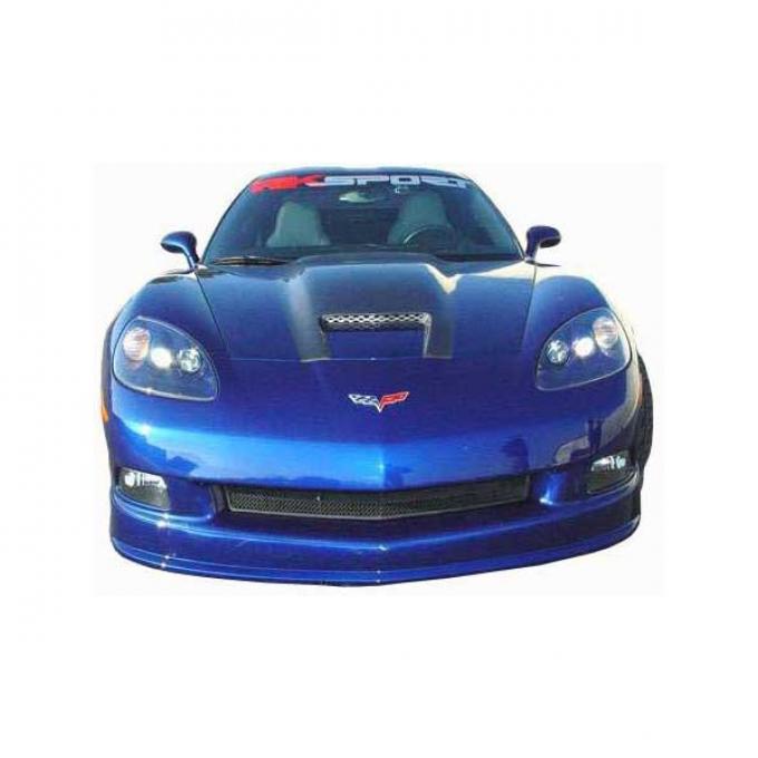 Corvette Fiberglass Hood, RKSport, Ram Air, 2005-2011