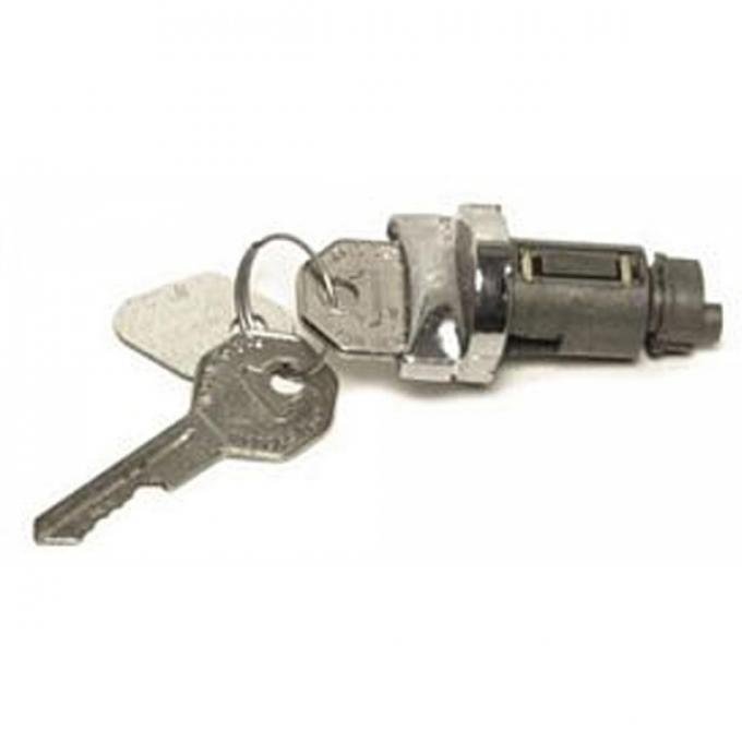 Ignition Lock Cylinder, With Keys, 1949-1964