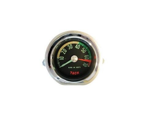 Corvette Tachometer, Distributor Drive, 6500 RPM (60 Late to 61 Early), 1960-1961