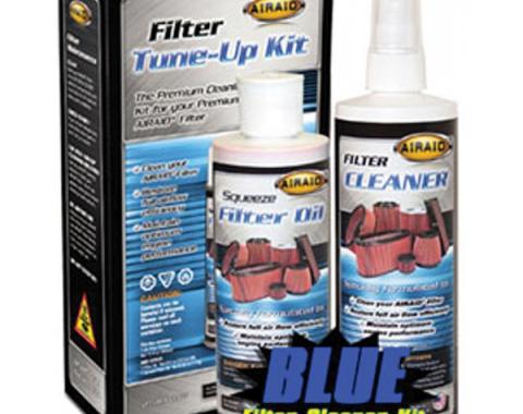 Corvette Air Filter Tune Up Kit, Airaid, Blue, 1985-2013
