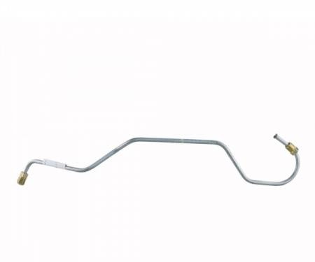 Corvette Brake Caliper Line, Left Rear, Steel, 1967-1982