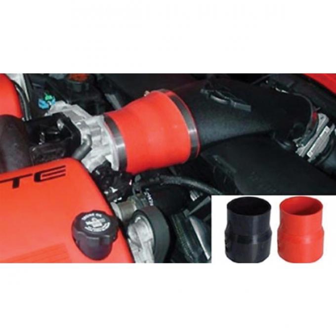 Corvette Hi-Flow Power Intake Coupler, Red, 1997-2004