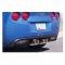 Corvette Exhaust System, B&B, Bullet Performance, With Round Tips, 2009-2013