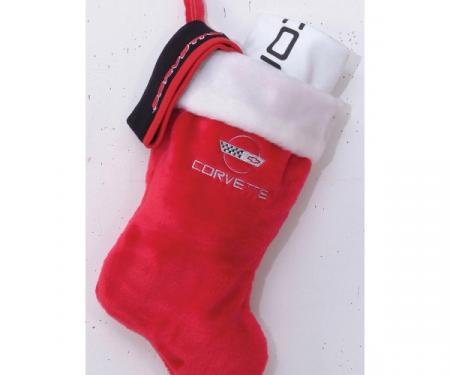 Corvette Christmas Stocking, With C4 Logo