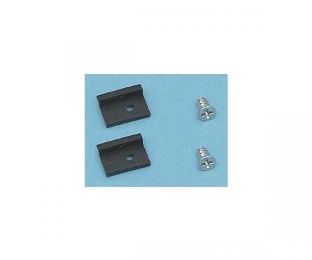 Corvette Gas Filler Door Bumpers, 1953-1960
