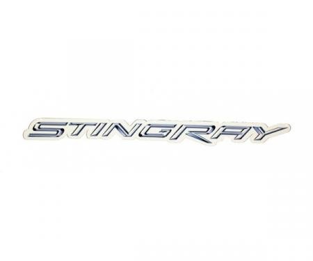 Corvette Metal Sign, C7 Stingray Script 18" X 2"