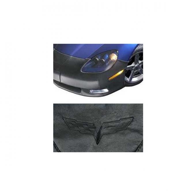 Corvette Nose Mask, Original Factory, With Logo, With License Plate Opening, 2005-2013