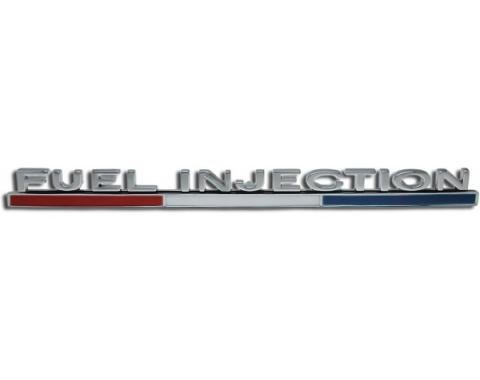 Corvette Emblem, Front Fender Fuel Injection, 1963-1964