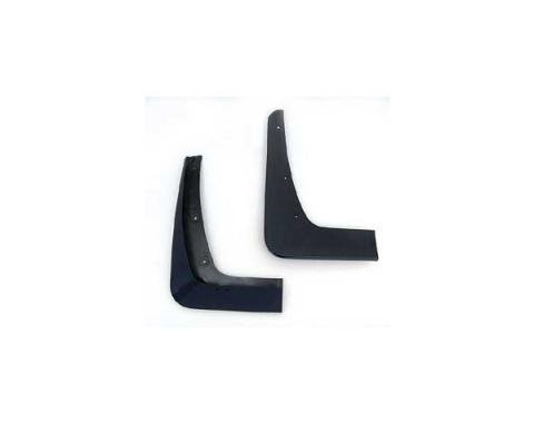 Corvette Splash Guards, Body Contoured, Front, LeMans Blue,Altec, 2005-2007