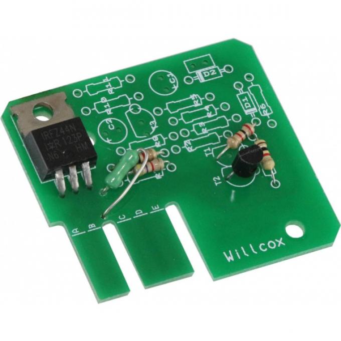 Corvette Circuit Board, Interior Light Delay By Pass Timer,1984-1989
