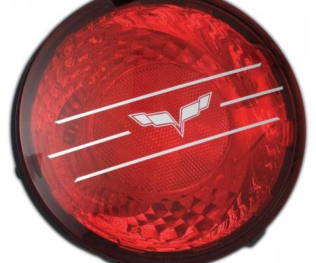 Corvette Decal Set, Taillight, 2005-2013