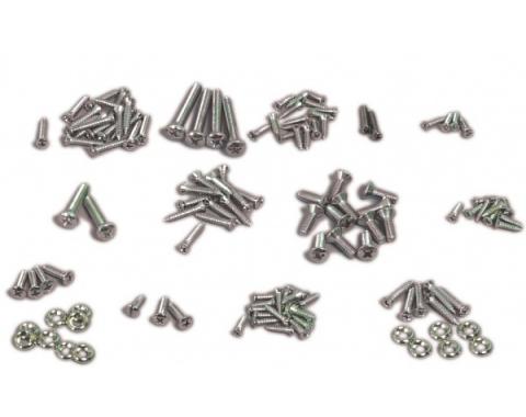 Redline Restomotive® 1964 Chevrolet Corvette Interior Screw / Fastener Kit