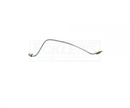 Corvette Rear Right Wheel Brake Lines, Stainless Steel, 1963-1964