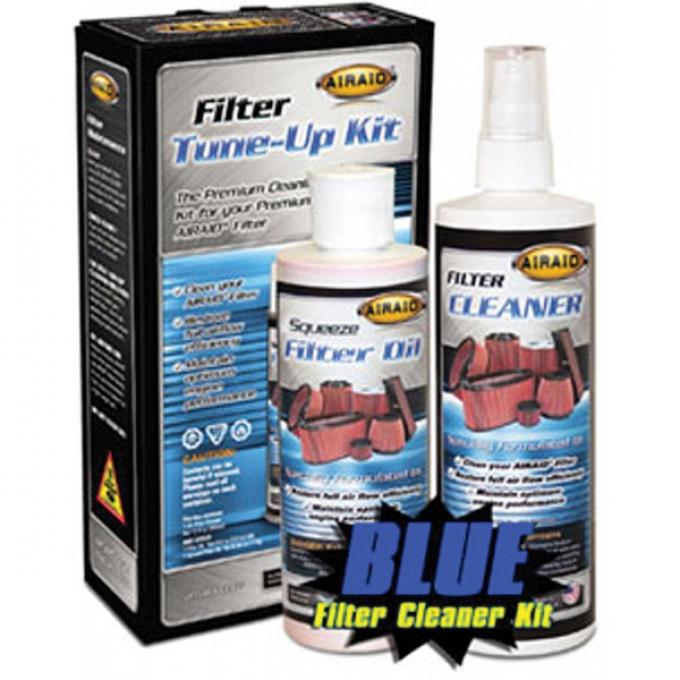 Corvette Air Filter Tune Up Kit, Airaid, Blue, 1985-2013