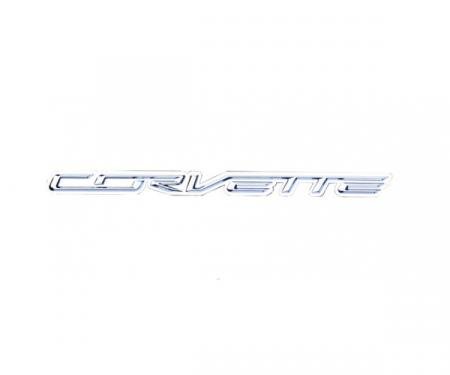 Corvette Metal Sign, C7 Corvette Script 32" X 3"