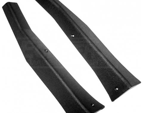 Corvette Door Opening Rear Sill Extensions, 1988-1996