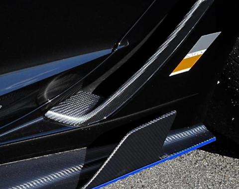 Corvette Z06/Grand Sport ConceptZ Carbon Fiber Rear Brake Ducts, 2015-2017