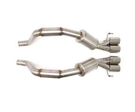 Corvette B&B Exhaust System, C6 Z06/ZR1 Bullet Quad Round, 2006-2013