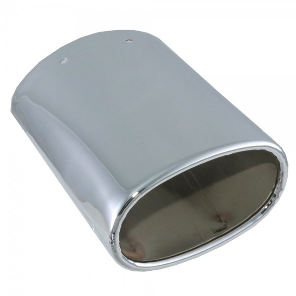 Corvette Exhaust Extensions, Chrome Plated Stainless Steel,With Dual