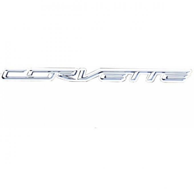 Corvette Metal Sign, C7 Corvette Script 50" X 4"