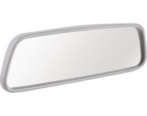 Rear View Mirror, Interior, Stainless Steel, Nova, 1962-1965